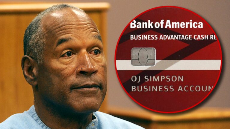O.J. Simpson Bank of America Credit Card Hits Auction Block After Death